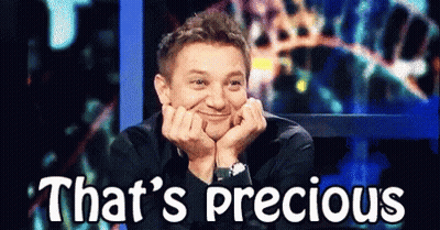 Smiling Man With Precious Behind GIF