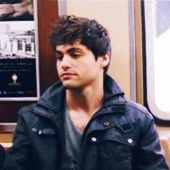 Smiling Matthew Daddario GIF