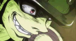 Smiling Meruem Explosion GIF