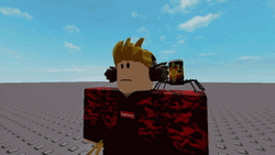 Smiling Minecraft Holding Reverse Card GIF