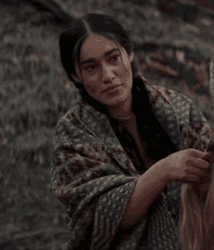 Smiling Native American Woman GIF