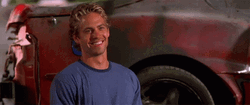 Smiling Paul Walker GIF