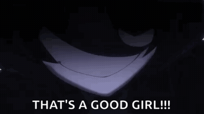 Smiling Person Saying That's A Good Girl GIF