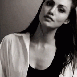 Smiling Phoebe Tonkin GIF