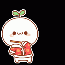 Smiling Pinch Cute Happy New Year GIF