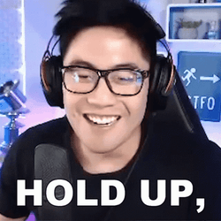 Smiling Ryan Hold Up Wait A Minute GIF