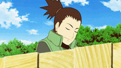 Smiling Shikamaru Nara Hello Wave GIF