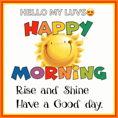 Smiling Sun Happy Morning GIF
