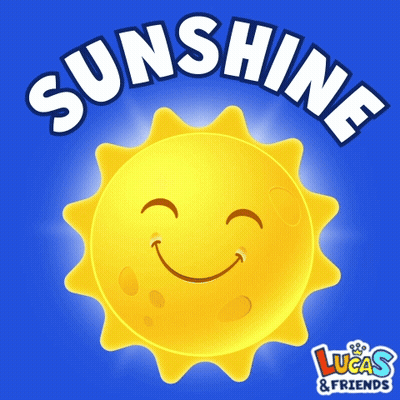 Smiling Sun With Sunshine GIF