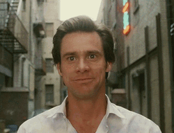 Smiling Wide Jim Carrey Satisfied GIF