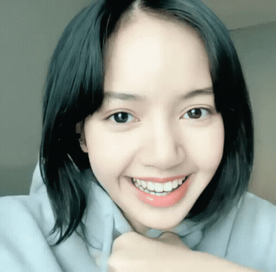Smiling Woman In Hoodie GIF