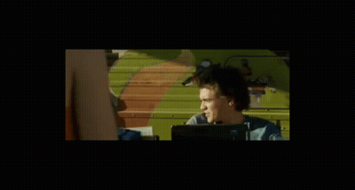 Smiling Woman Looking At Man GIF