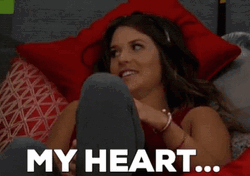Smiling Woman My Heart GIF