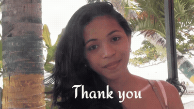 Smiling Woman Saying Thank You GIF