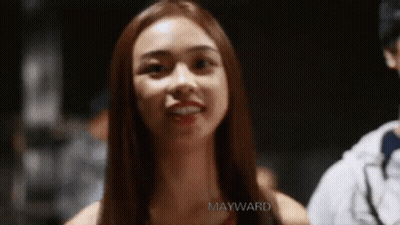 Smiling Woman With Long Hair GIF