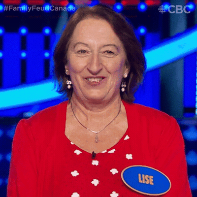Smiling Woman With Name Tag Lise GIF