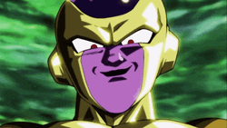 Smirking Golden Frieza GIF