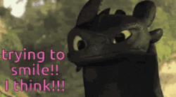 Smirking Toothless Meme GIF