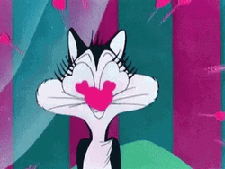 Smitten Pepe The Pew Looney Tunes GIF
