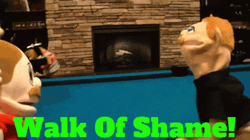 SML Brooklyn Guy Walk Of Shame GIF