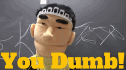 Sml Jackie Says You Dumb GIF