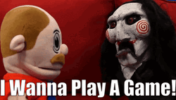 Sml Marvin And Billy The Puppet GIF