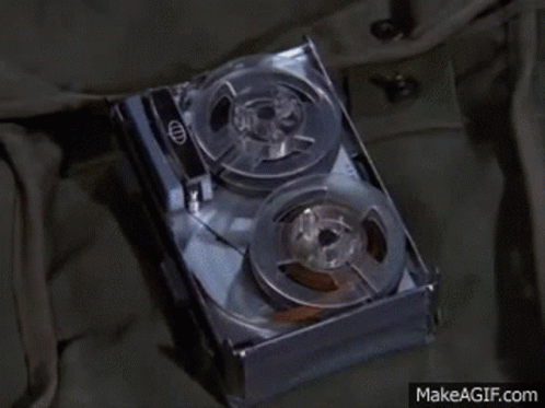 Smoke Is Coming Out Of A Device That Says This Conversation Will Self-Destruct In Makeagif.com GIF