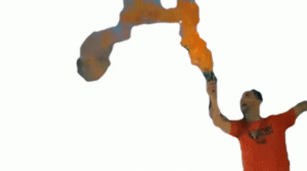 Smoke Signals Orange Flare GIF