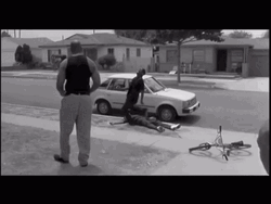 Smokey Friday Getting Out Of The Car GIF