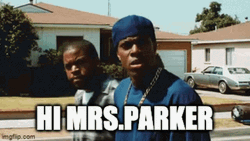 Smokey Friday Hi Mrs. Parker GIF