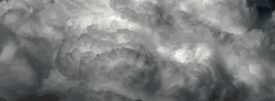 Smokey Gray Clouds Explosion GIF