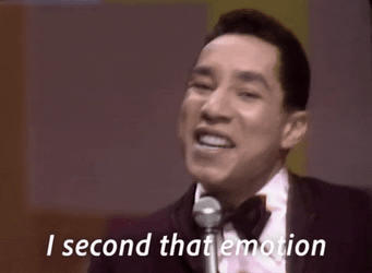 Smokey Robinson I Second That Emotion GIF