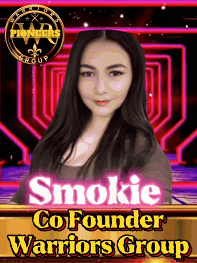 Smokie Cofounder Of The Warriors Group Is Featured On A Poster GIF