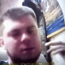Smoking Guy Salute Meme GIF