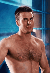 Smoking Hot Chris Evans GIF