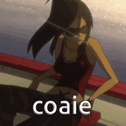 Smoking Michiko Malandro GIF