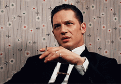 Smoking Tom Hardy GIF