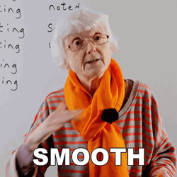 Smooth Grandma Teaching Session GIF