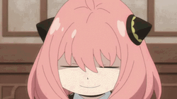 Smug Anya Forger Condescending Smile GIF