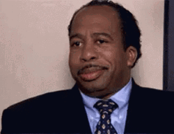 Smug Stanley Hudson Nodding Head GIF