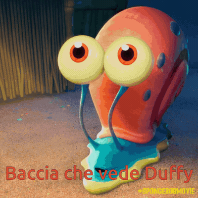 Snail With Words Baccia Che Vede Duffy GIF