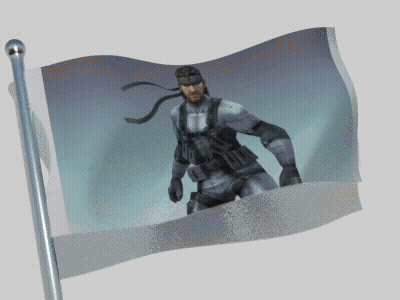 Snake Flag Waving GIF