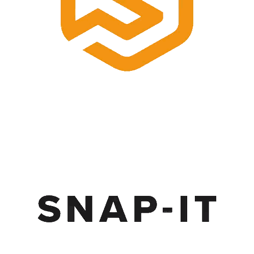 Snap-It Logo With Orange S Sticker
