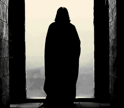 Snape Severus Standing Silhouette GIF