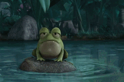 Sneak Out Frog Disney Fairies GIF