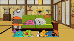 Sneak Out Ninjin GIF