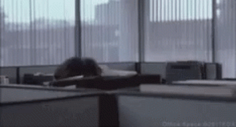 Sneak Out Office Space GIF
