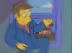 Sneak Out Principal Skinner GIF