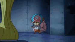 Sneak Out Tony Tony Chopper GIF