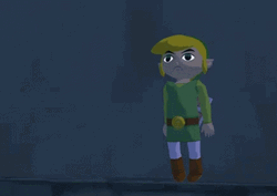 Sneak Out Toon Link GIF